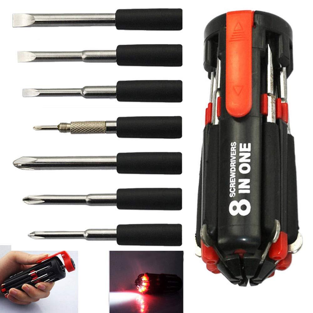 LED torch integrated into screwdriver kit LED torch integrated into screwdriver kit